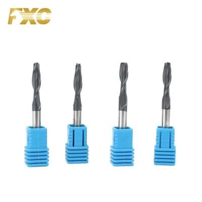 High Precision 2 Flutes HRC45 Solid Carbide Square End Mill for Cutter