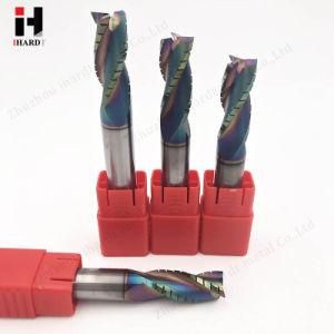 CNC Machine Milling Cutters 3 Flute Carbide End Mills with Coating for Woodcutting