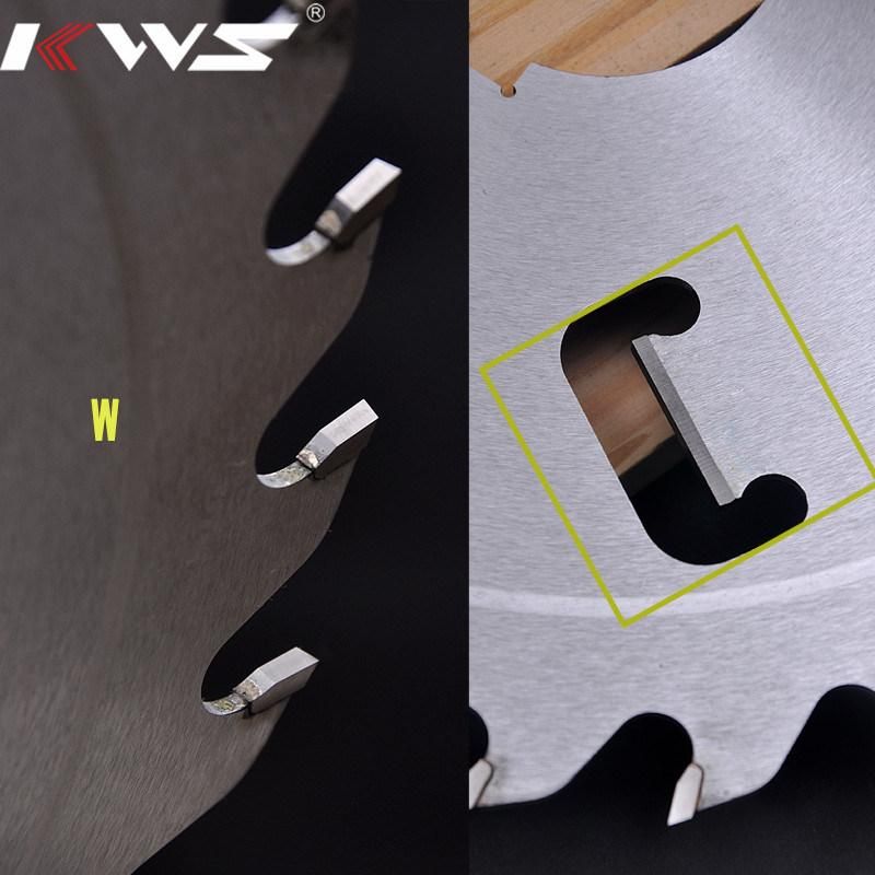 Kws Solid Wood Cutting Tct Multi-Rip Cut Saw Blade Rust Proof Surface Treatment Chrome Plating