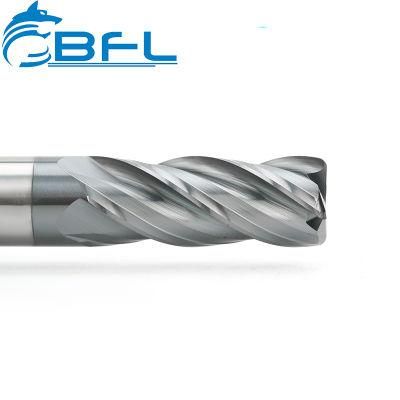 Bfl D12*R1.5/R2*D12*30*75-4f Carbide CNC Cutter Milling Tools for Metal Genneral Use