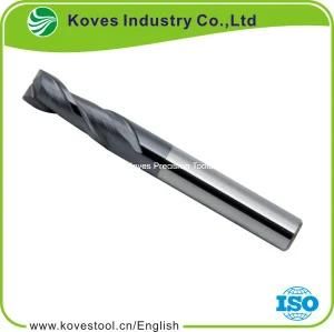 HRC45 Solid Square Carbide End Mill Shank Dia 6mm