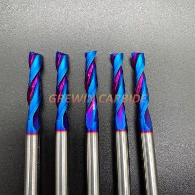 Gw Carbide-Nano Blue Coated of Carbide End Mills