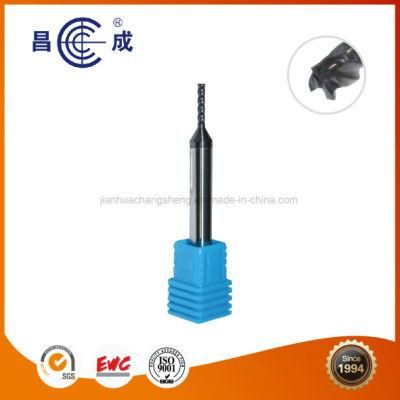 4 Flutes Solid Carbide Stable Shank CNC Milling Cutter with Altin Coating