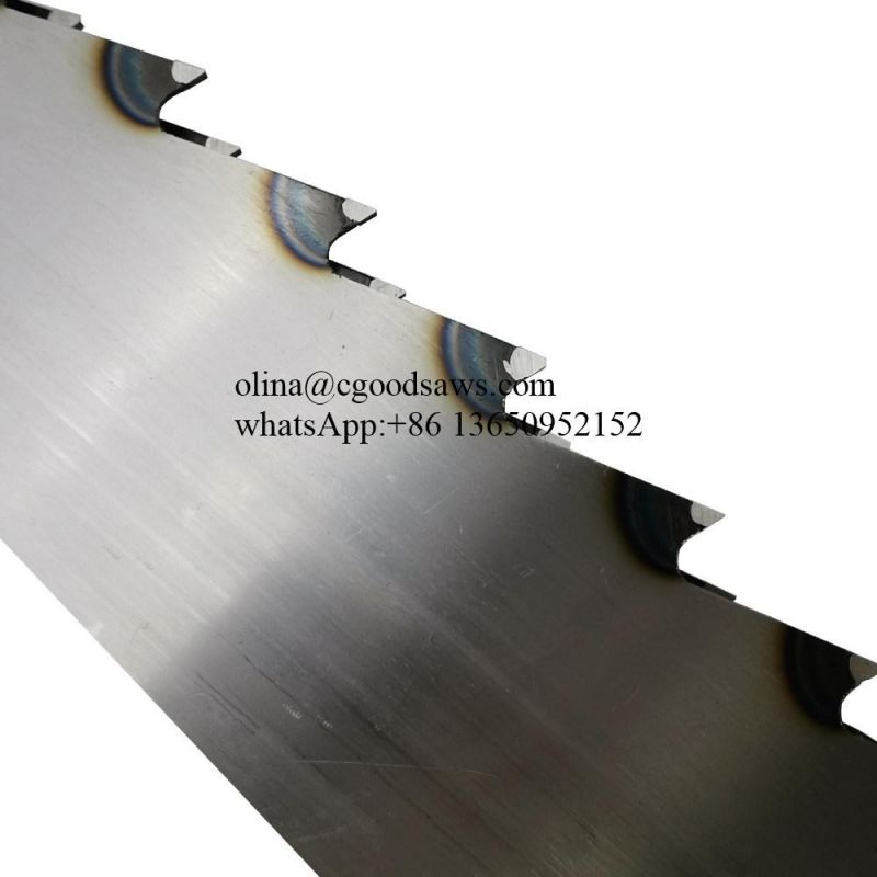 Stellite Tipped Wood Cutting Band Saw Blade Wood Disc Saw Blade