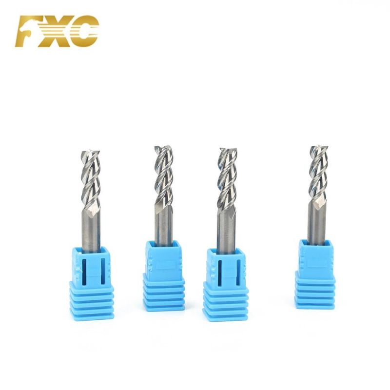 Manufacturer 3 Flutes Carbide Square End Mill for Aluminum