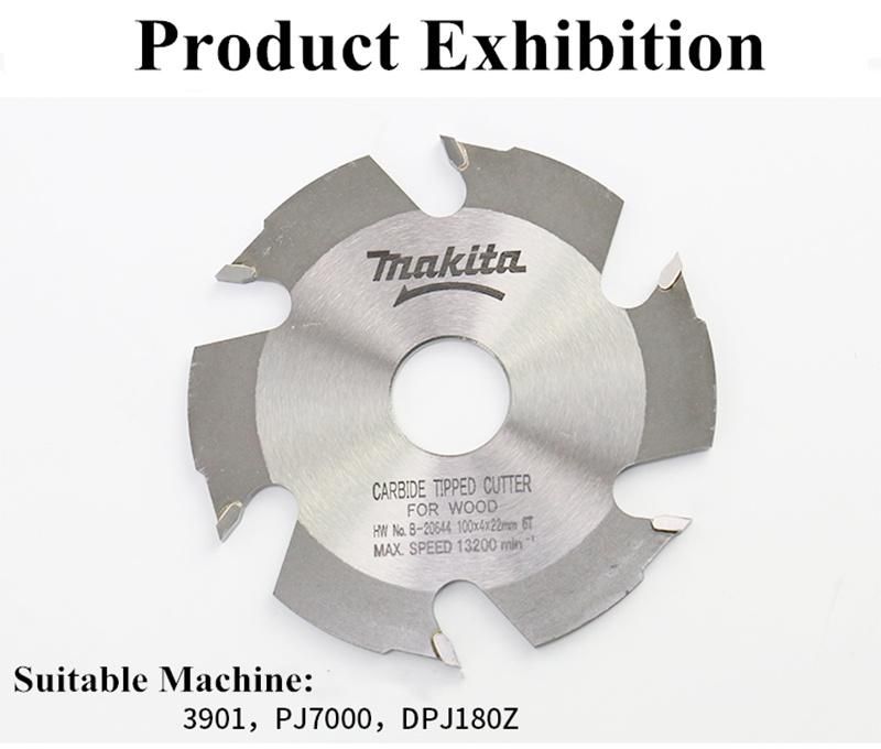 Original Makita 100mm 6t Circular Saw Blade Pj7000 Wood Cutting Disk Dpj180z Saw Blade