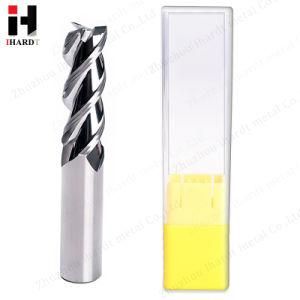 Ihardt Manufacture 3 Flute Carbide End Mills for CNC Machine Milling Cutters Cutting Tools
