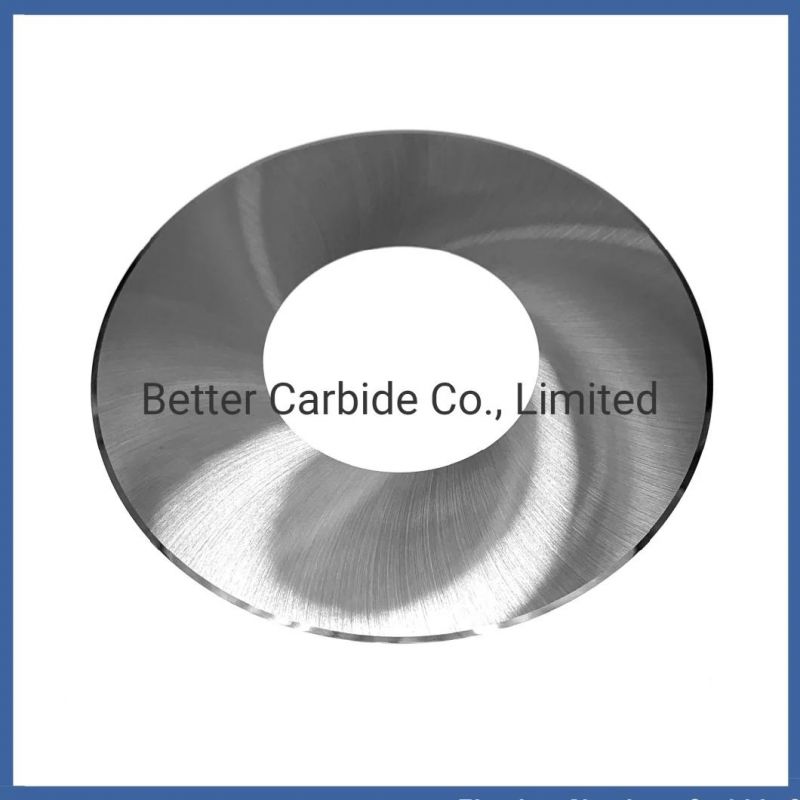 Tungsten Carbide Tobacco Cutting Knife From Manufacturer