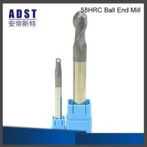 R0.5 D4 58HRC Tungsten Ball Nose End Mill Carbide Cutter Knife machine Milling Cutter