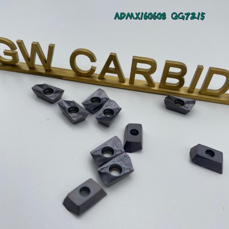 Gw-Carbide Solid Carbide Insert Admx160608 for Stainless Steel