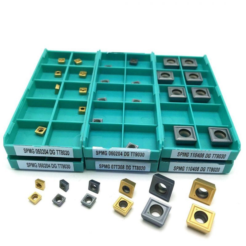 Spmg U- Drill Inserts Carbide Inserts Spmg050204/Spmg060204/Spmg07t308/Spmg090408/Spmg110408/Spmg140512 CNC Cutting Tool