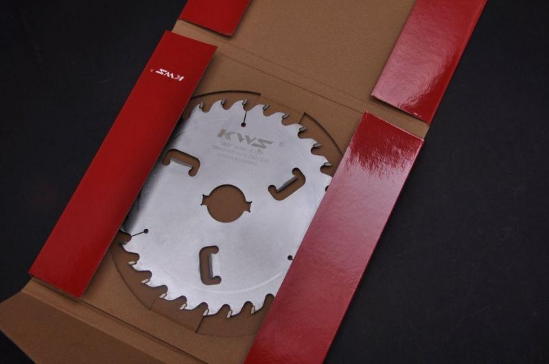 Kws Solid Wood Cutting Tct Multi-Rip Cut Saw Blade Rust Proof Surface Treatment Chrome Plating