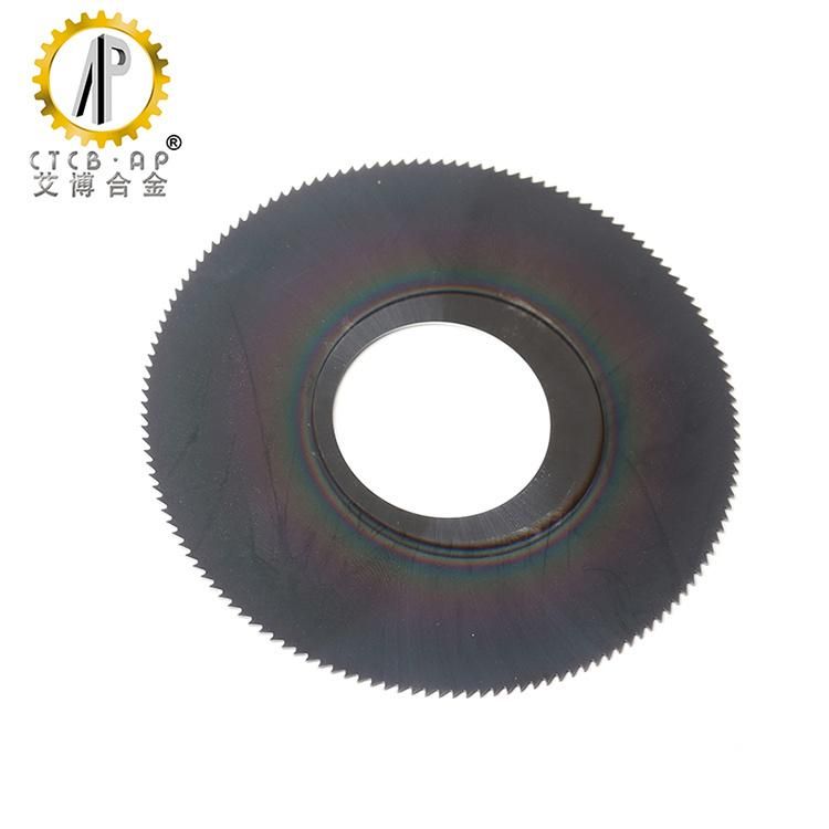 Solid Carbide Slitting Saw Blade Qualified With DIN 1837 Standard