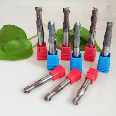 End Mills 45HRC 55HRC 4 Flutes 2 Flutes Solid Carbide Square End Mill Ball End Mills for Stainless Steel