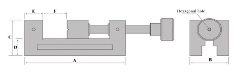 High Precision Adjustable Machine Tool Vise