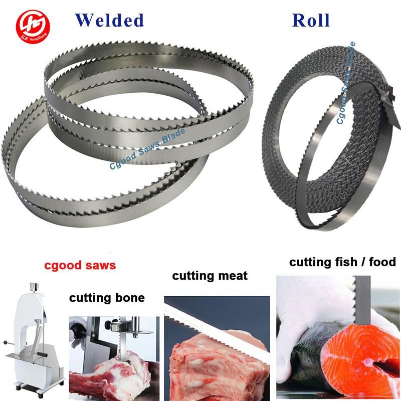Meat Cutting Machine Band Saw Blades for Cutting Meat and Bone