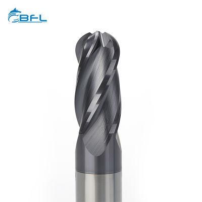 Bfl Carbide 4 Flutes Ball Nose End Mills