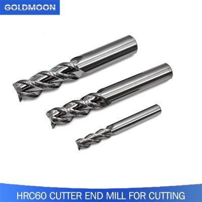 HRC60 Corner Solid Carbide Radius Cutter End Mill for Cutting