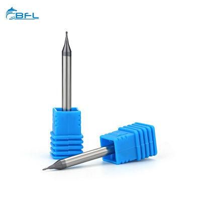 CNC Carbide Cutting Tools Micro Ball Nose End Mill 0.3mm Solid Carbide End Mill