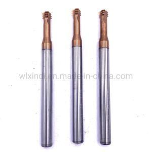 M5.0*0.8*D6 Tungsten Carbide Three-Tooth Thread End Mill