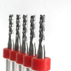 Chinese Manufacturer Wholesale Solid Carbide CNC Carving Cutting Tools/Router Bits/Micro Carbide End Mill for PCB Routing