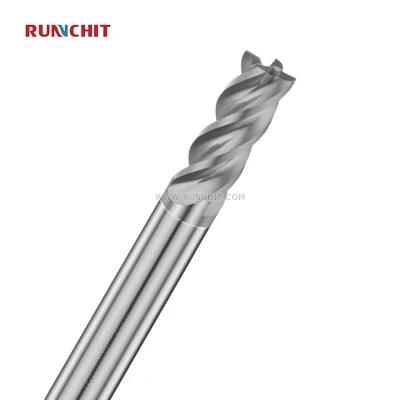 Solid Carbide Cutting Tool 4 Flute for Aerospace and Military Industry Medical Care (UE0404)