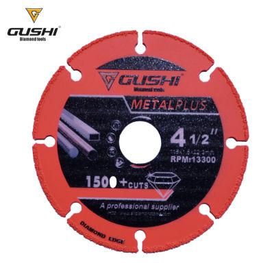 Metalplus Diamond Edge Saw Blade for Cutting Metal