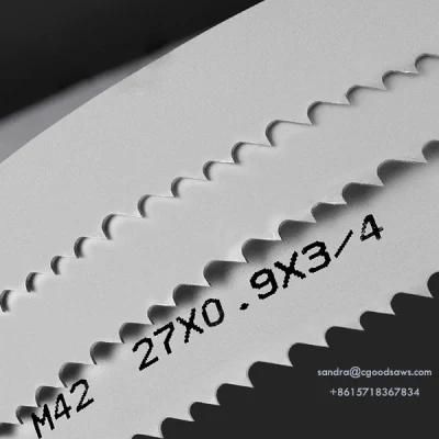 M42 Bimetal Band Saw Blade for Cutting Steel