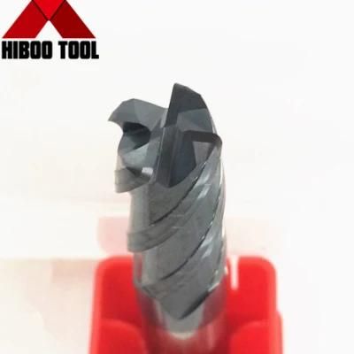 Carbide Corner Radius End Mill for Cutting Steel