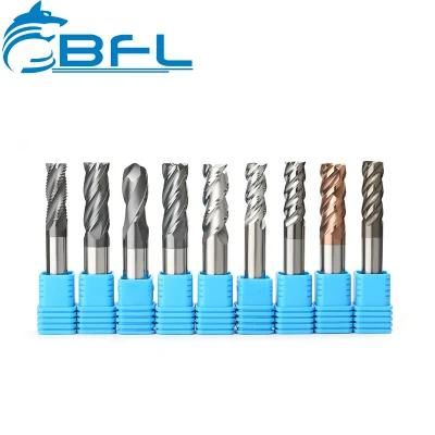 Bfl D7/8*20*D8*60-4f Tungsten Carbide Bits Flat End Mill for General Use HRC45/55/65 Tialn Coating