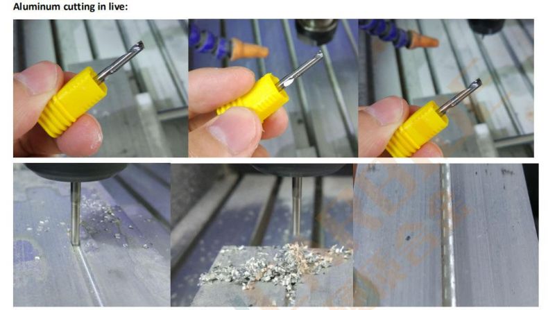 Gw Carbide Cutting Tool-Grewin′s Single Flute End Mill for Cutting Aluminum, Wood, Plastic Board.