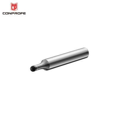 Hardware Cutting Tools CNC Machining Parts Solid PCD 20 Flutes Ball Nose Milling Cutter with OEM Certificate