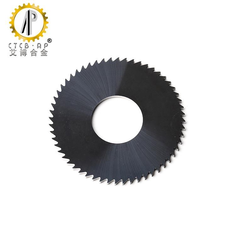 Solid Carbide Slitting Saw Blade Qualified With DIN 1837 Standard