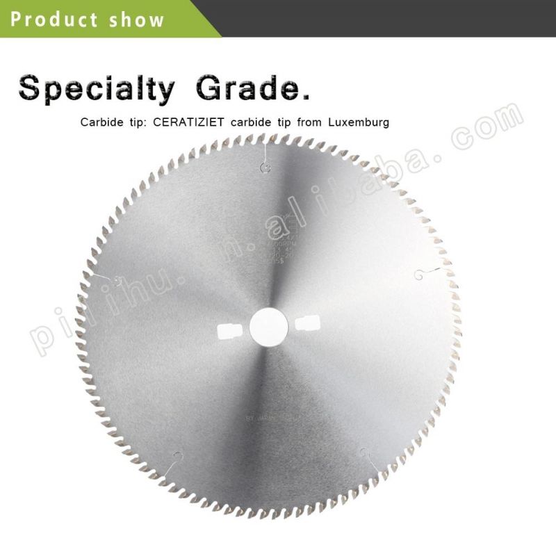 255mm Carbide Tipped Miter Saw Blade for Cutting Metal Long Use Time