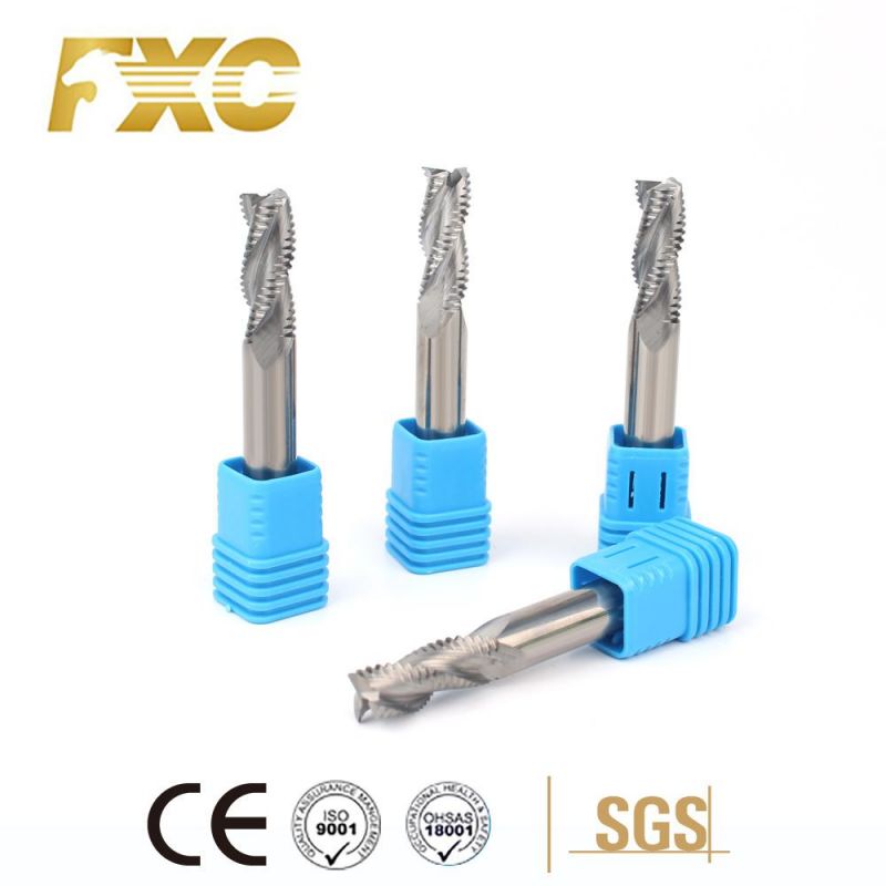 Hotselling 3 Flutes Carbide Roughing End Mill for Aluminum