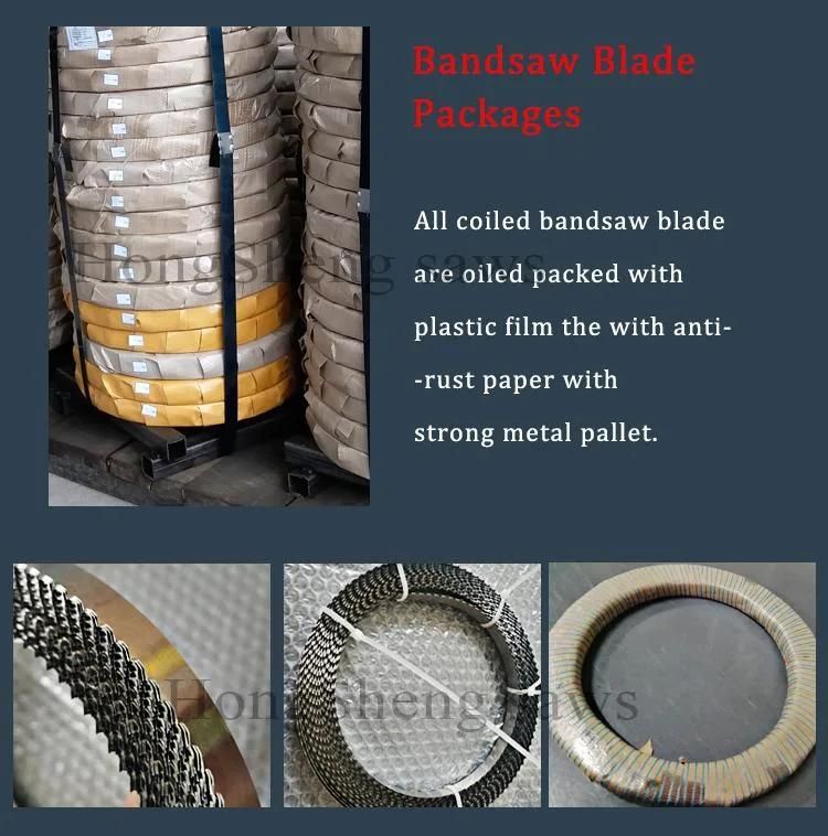 Wood Band Saw Blade High Quality C75s C67s Sk5 Carbon Steel Band Saw Blades for Wood Sawmills