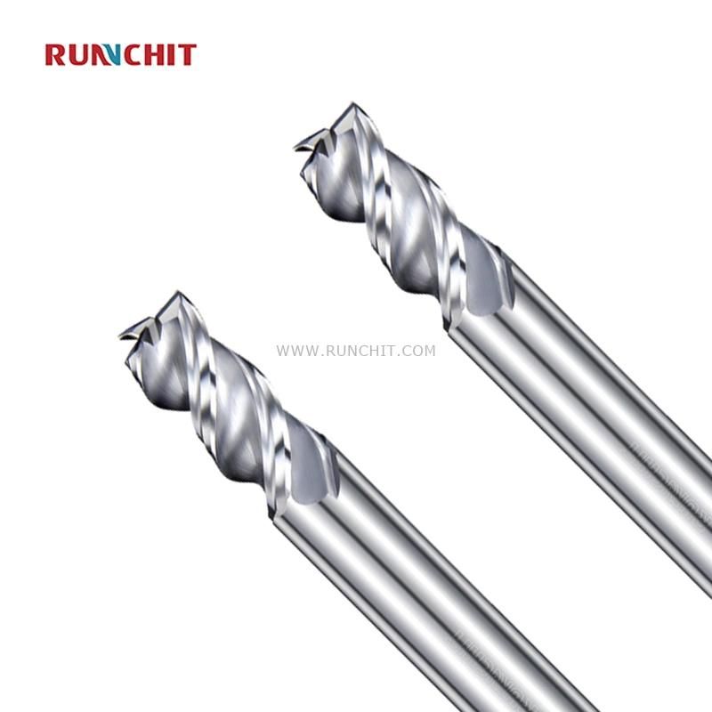 HRC 55 Flutes Standard Carbide Flat End Mill Milling Cutting Tool for Aluminum Mold, Tooling Fixture, 3c Industry (AB0302A)