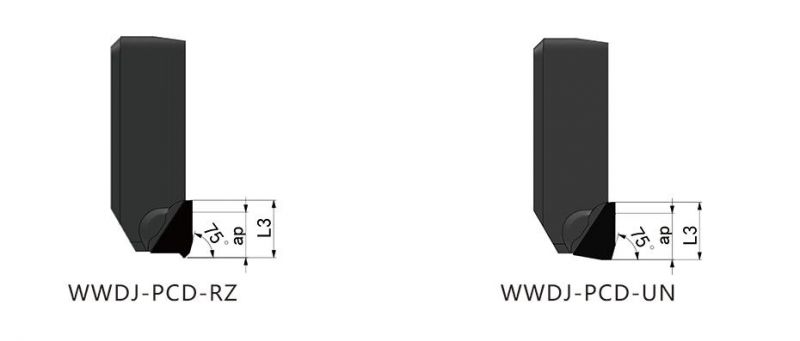 High Storage and Resetting Precision PCD Face Milling Cutter W/ Aerospace Aluminum Cutter Body