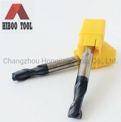 Hiboo Tungsten Carbide 2 Flutes Toroidal End Mills