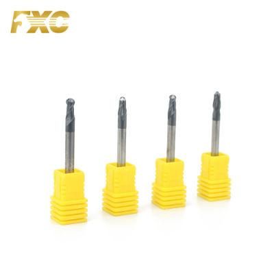 2 Flutes Tungsten Carbide Ball Nose End Mill