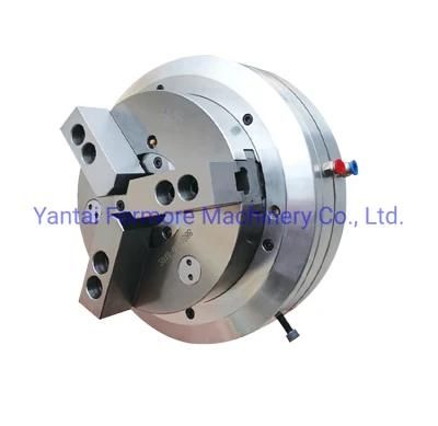 10 Inch 3 Jaw Pneumatic Lathe Chuck CNC Lathe Front Mounted Power Chuck