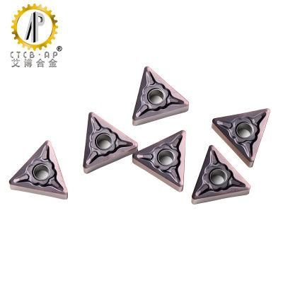 CNC Blade TNMG160408 Carbide Turning Inserts For Stainless Steel Processing