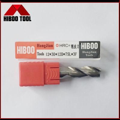 Hiboo Factory Supplier Processing Roughing End Mills 3flute for Aluminum