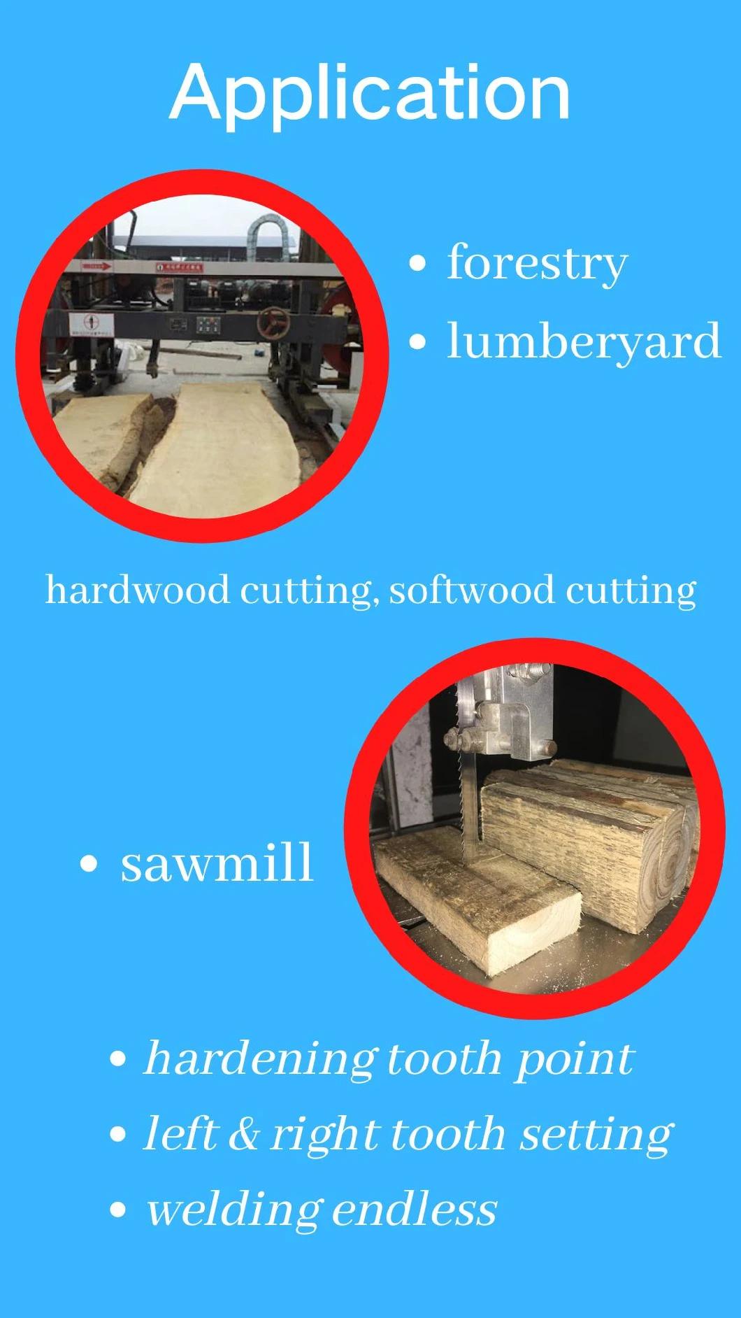 Wood Machines Saw Blade 144 Inch Sawmill Bandsaw Blade Wood Cut
