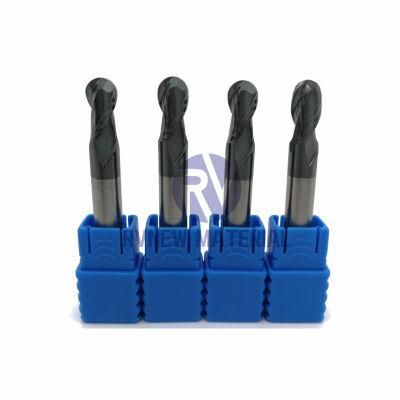 4 Flute Flat Milling Cutter Carbide End Mill for Stainless Steel