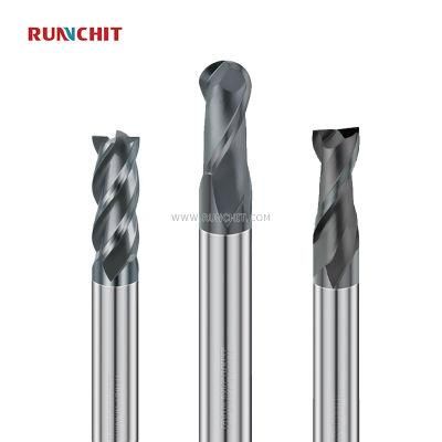 Standard Carbide Flat End Mill Milling Cutting Tools for Mindustry Industry Materials High Die Industry (dB0502)