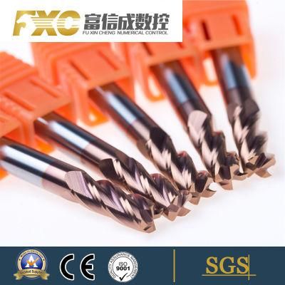 Professional Tungsten Carbide HRC55 End Mill Cutter Tisin Coating