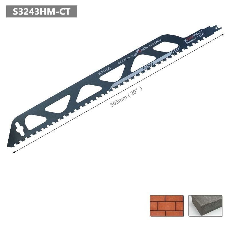 Reciprocating Saw Saber Saw Blade Jig Saw Blade Aerated Block Red Brick Stone Plastic Cutting Saw Blade Alloy Saw Blade