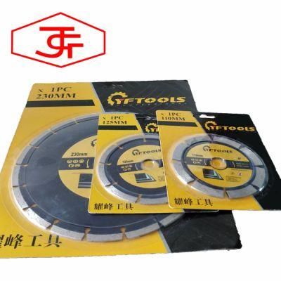 Hot-Pressed Segmented Diamond Saw Blade for Cutting