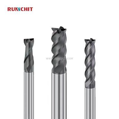CNC Milling Cutter Tools 4 Flutes for Whole-Series of Steel Processing, Mold Industry, Auto Parts, Automation Equipment (DEH0304)